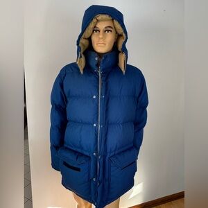 original owner vintage North Face XL down parka with hood